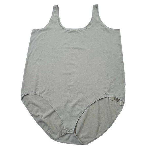 SKIMS‎ Light Essential Scoop Neck Bodysuit Talc Womens 4X - Picture 2 of 9